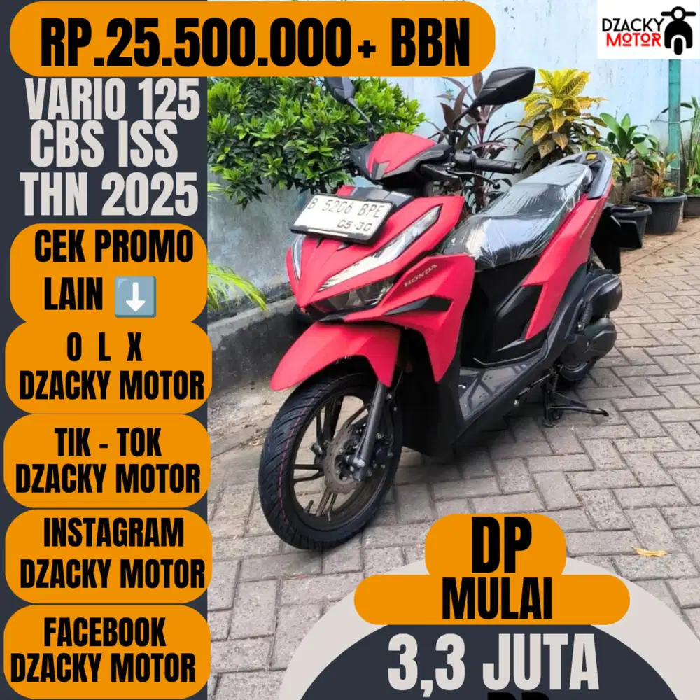 VARIO 125 CBS ISS 2025 SECOND LIKE' NEW