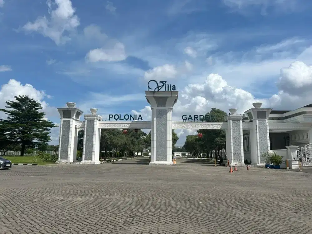 Kavling di Komplek Polonia Garden Tahap 1