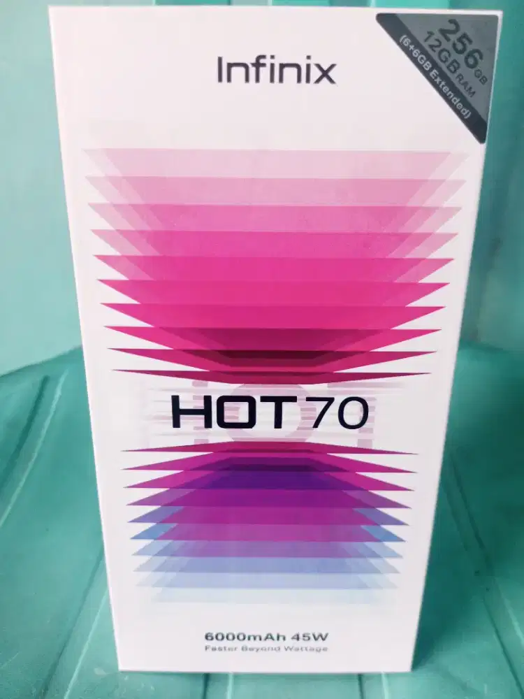 Infinix Hot 70 RAM 6+6/256
