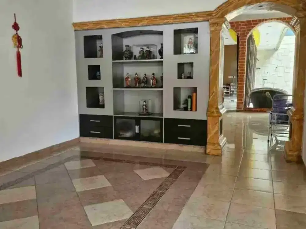 dijual rumah hook taman palem lestari, furnish