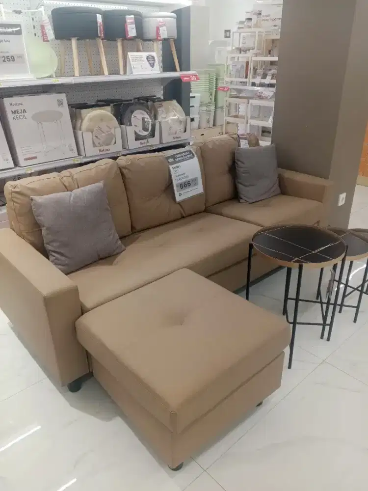 Jual murah sofa L Cilegon
