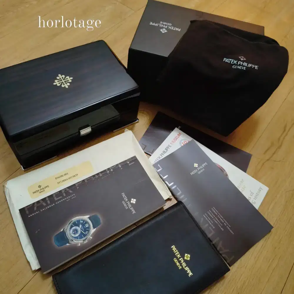 Patek Philippe Solid Wood Box Original NO Rolex Omega Longines Cartier