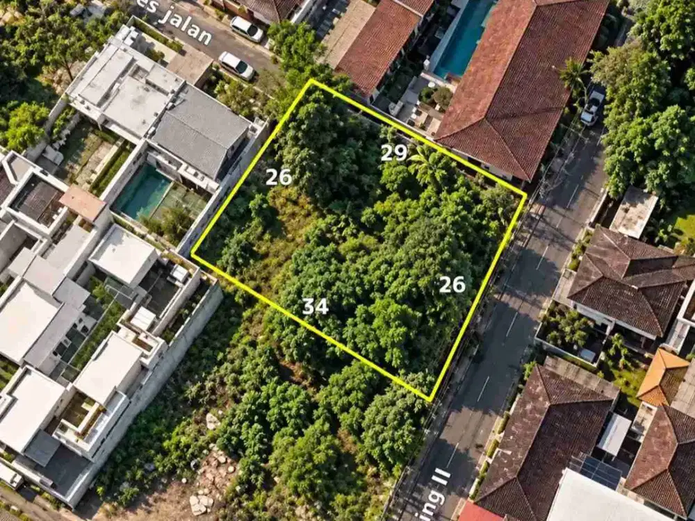 Dijual Tanah Premium Sangat Langka 
Lokasi Jalan Toyaning II Ungasan Kuta Selatan