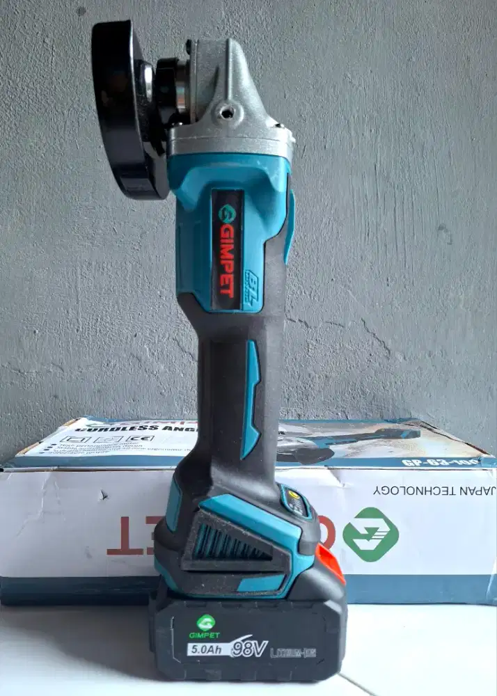 Baru gerinda cordless baterai brushless