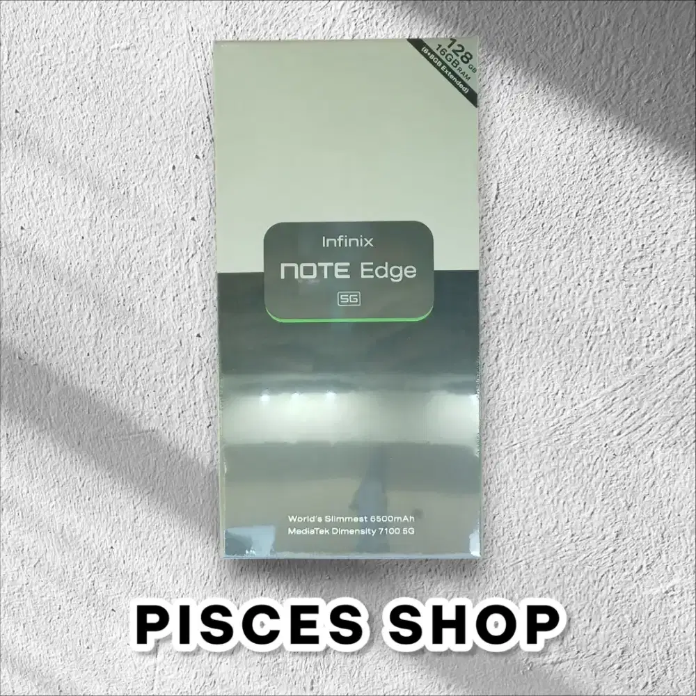 INFINIX NOTE EDGE 5G RAM 8/128 NEW Segel Garansi Resmi 1 Tahun