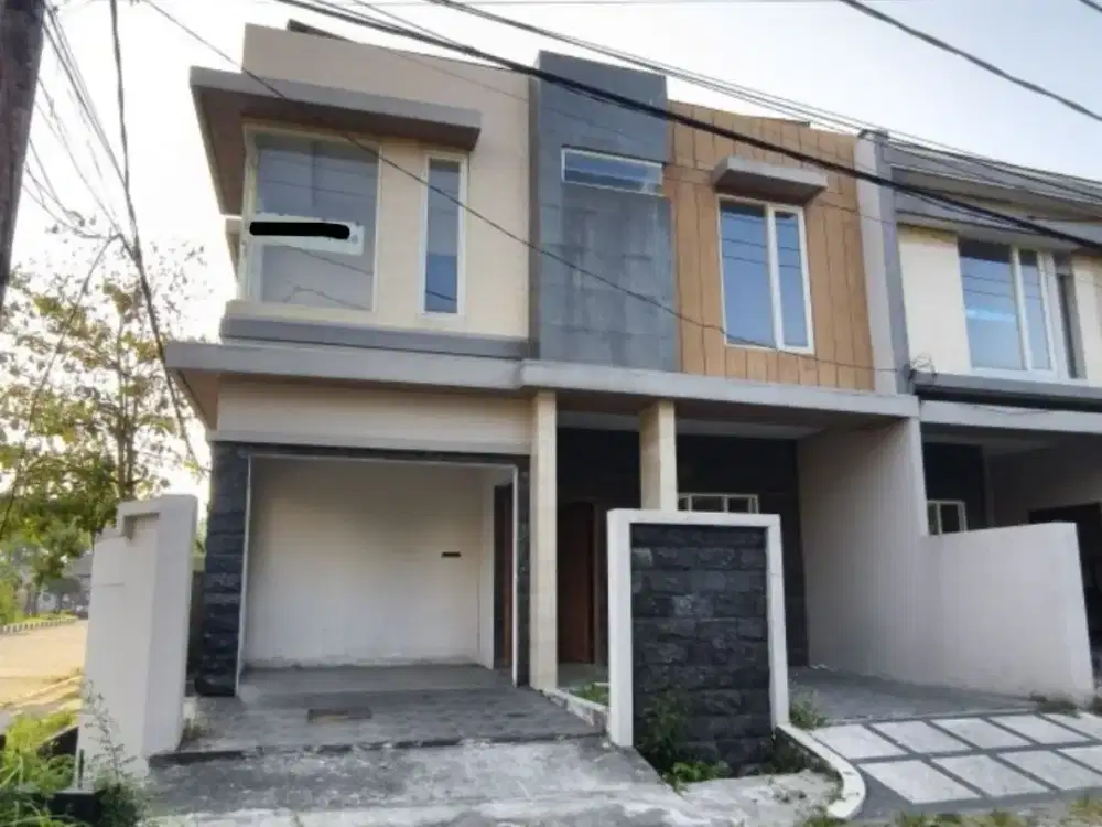 Dijual Rumah Baru Hook Rungkut Harapan Surabaya SHM 2 Lantai