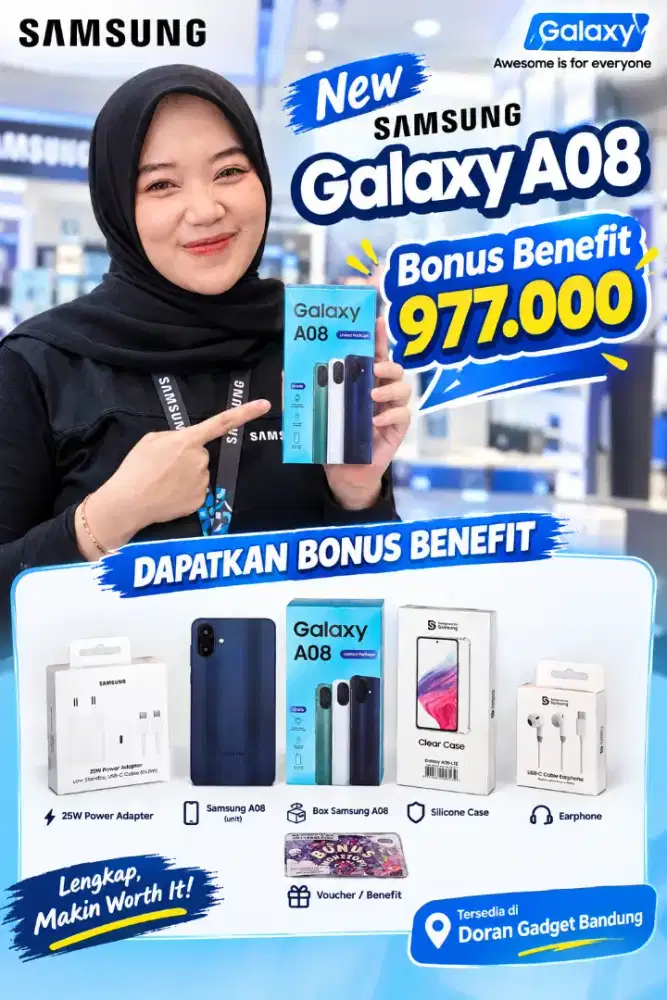 SAMSUNG GALAXY A08 4/64 Gb LIMITED PACKAGE