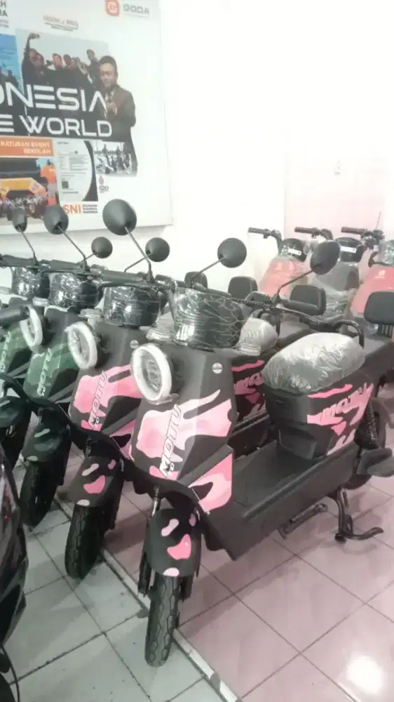 SEPEDA LISTRIK PROMO KREDIT TANPA DP