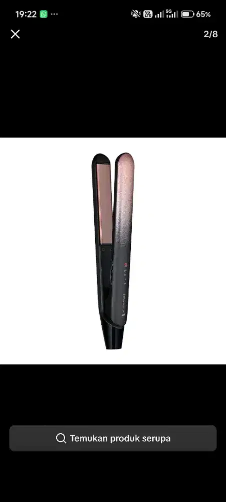 REMINGTON ROSE SHIMMER STRAIGHTENER