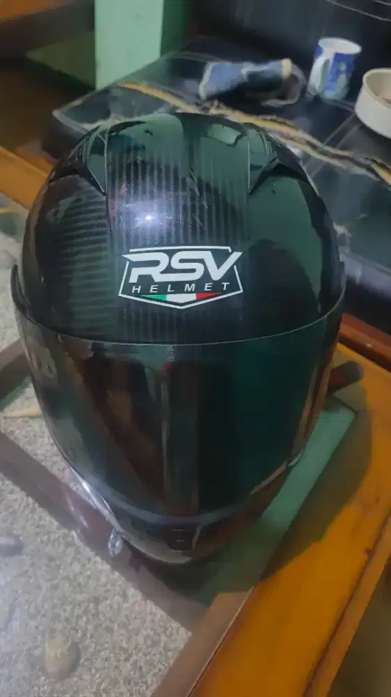 Jual helm full fave RSV full carbon
