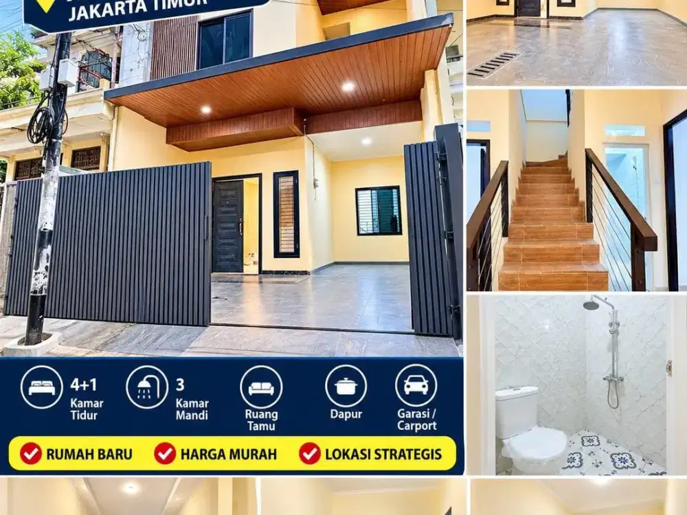 DIJUAL RUMAH BARU – RAWAMANGUN