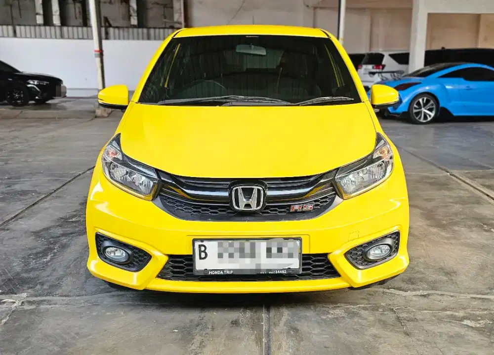 Baru 58rb Km Honda Brio RS AT Matic Kuning New Model 2018 Mulus Gres