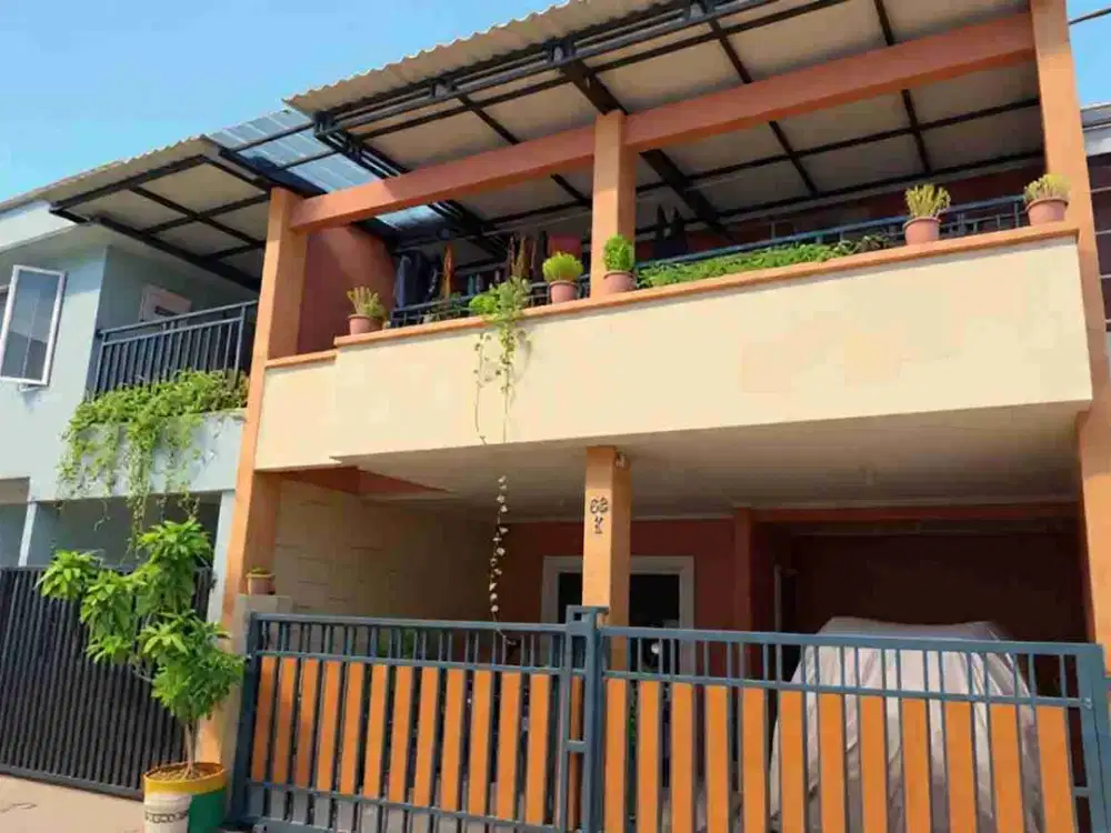 Dijual Rumah 2 Lantai Bangunan Ful Dekat Graha Raya Dalam Cluster Cash & Kpr
