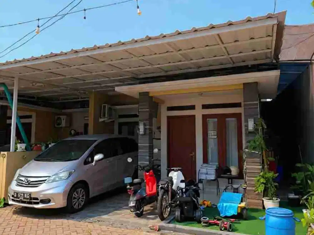 Dijual Rumah Huk Dalam Cluster Dekat Graha Raya