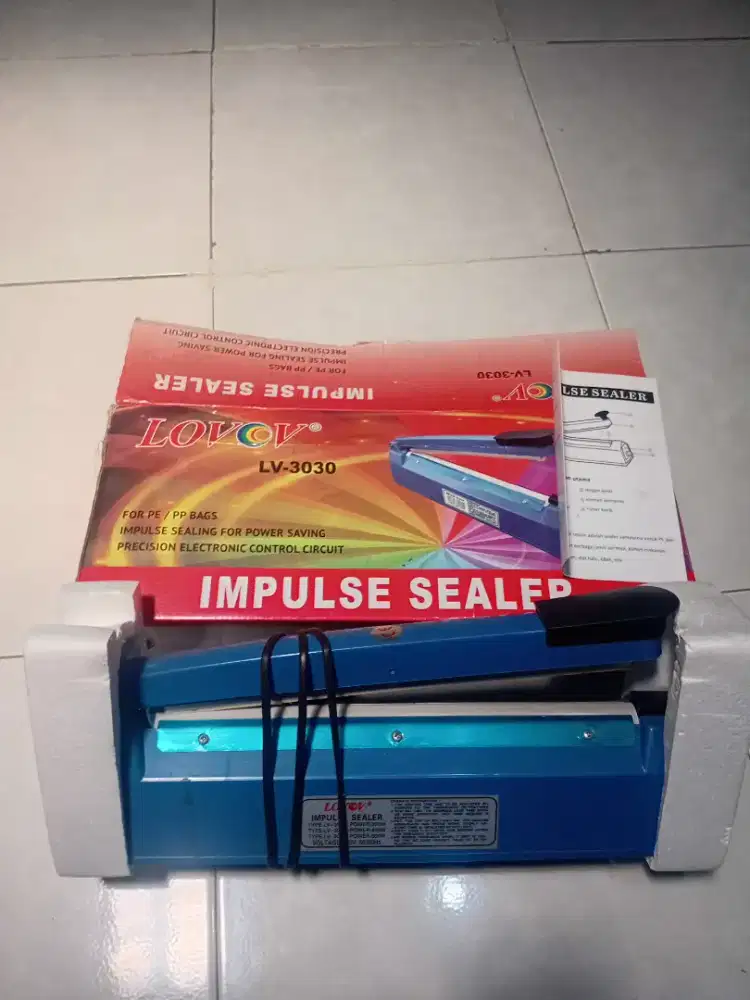 Dijual Sealer/pres plastik Merk Loved