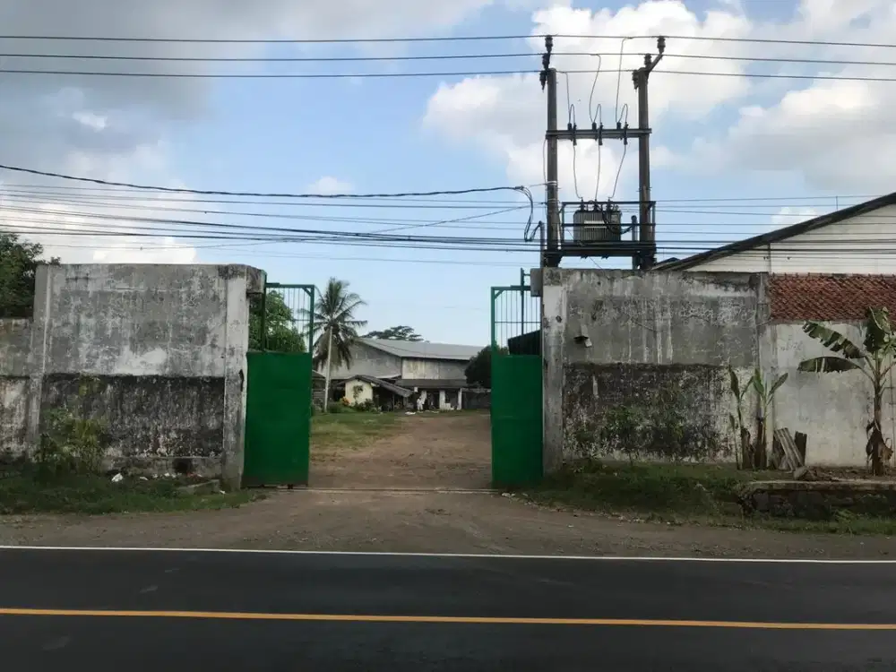 DIJUAL GUDANG DI CIAMIS KM12 , DEKAT KA BOJONG