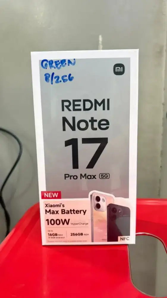 PROMO GEDEN!! REDMI NOTE 17 PRO MAX 5G RAM 8/256GB