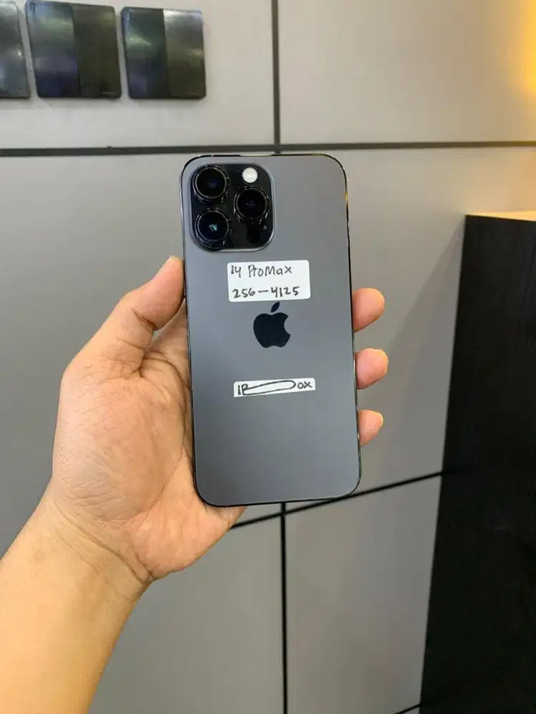 Iphone 14 Promax 256 Gb Space black Ibox resmi