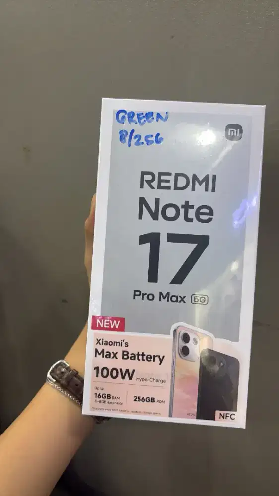 PROMO CASHBACK!! REDMI NOTE 17 PRO MAX 5G RAM 8/256GB