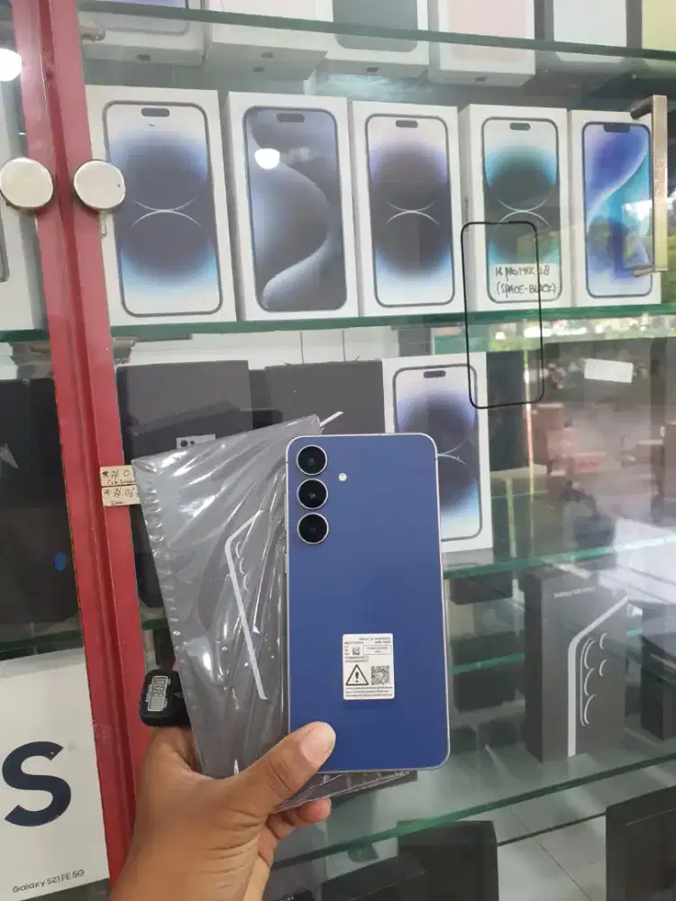 Samsung S25fe 8/128 like new fullset grs 31 okt 2026