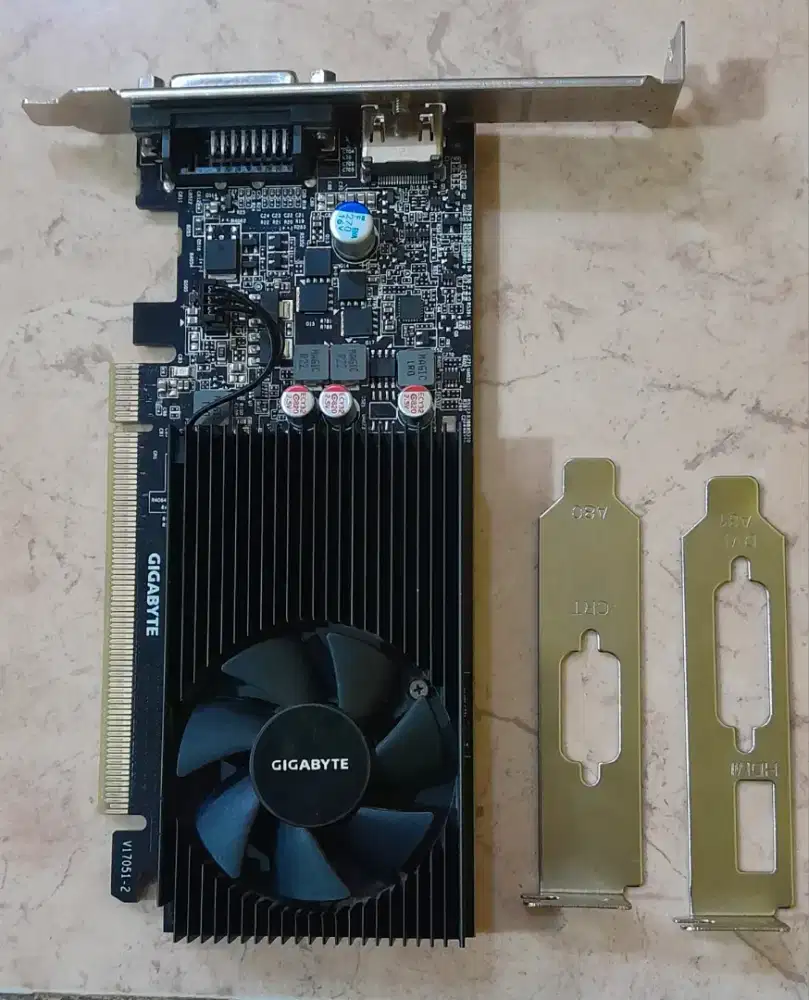 VGA GIGABYTE GT1030 2GB GDDR5 bonus bracket 2 biji