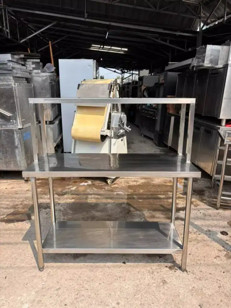 MEJA PREPARE 2 SUSUN PLUS UPPER 1 SUSUN
Ukuran 120x50x85