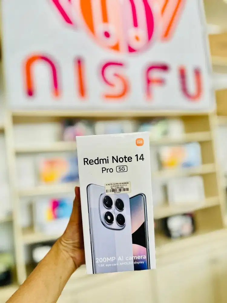 Redmi note 14 pro 5g ram 8/256 baru bergaransi