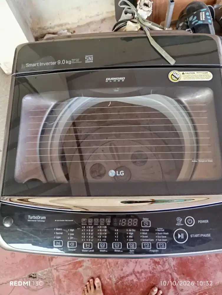 Dijual mesin cuci bekas merk LG