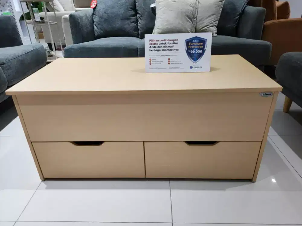 MEJA TAMU DENGAN LACI PENYIMPANAN