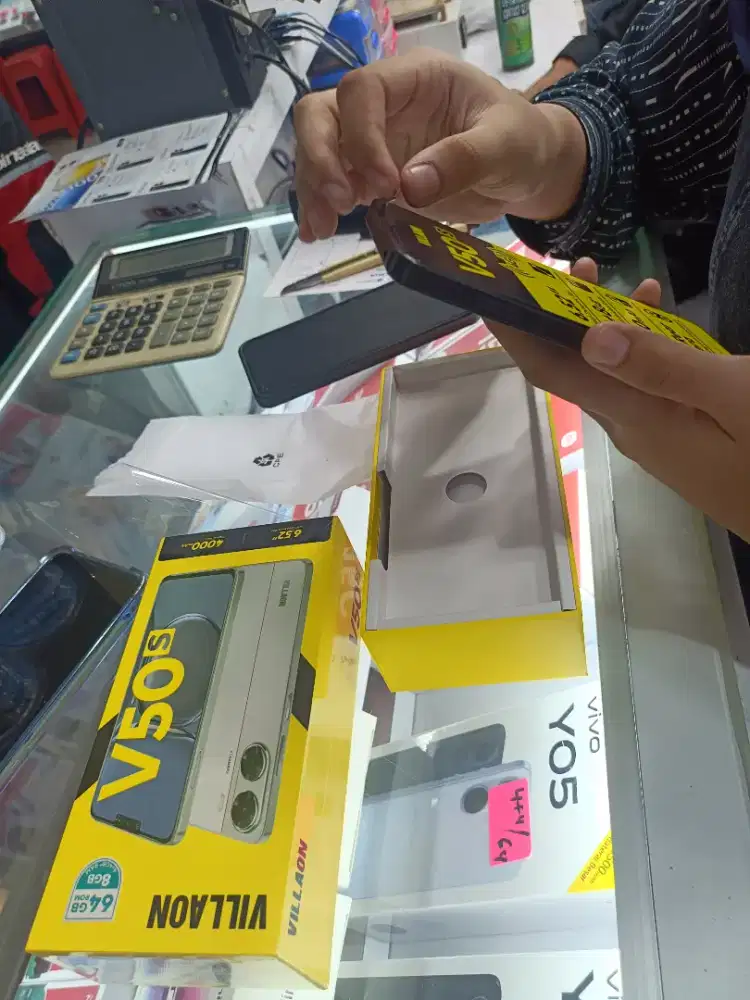 Cicilan hp terbaru pake akulaku VILLAON V50S 4/64