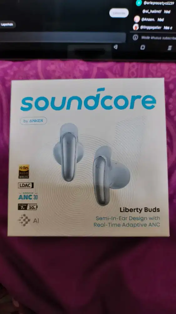 TWS SOUNDCORE LIBERTY BUDS