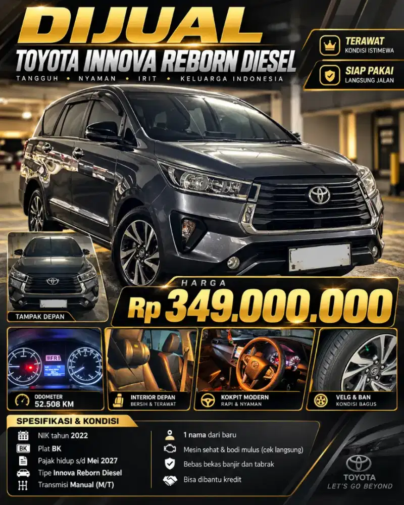 Toyota Kijang Innova 2022 Diesel