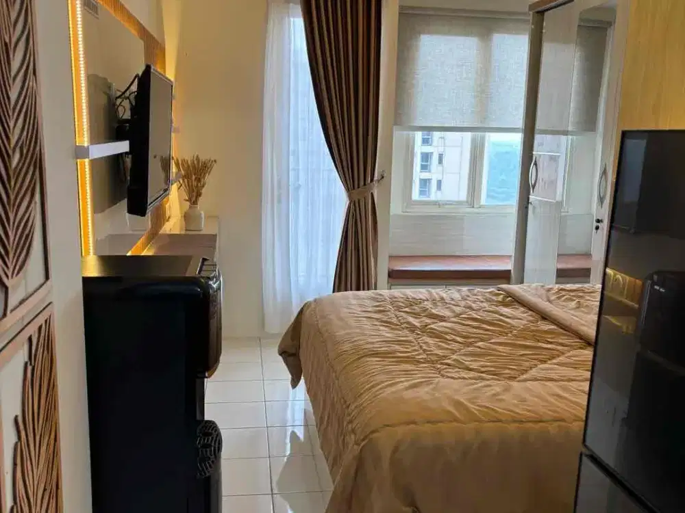 disewakan apartemen setudio fullfurnise diap huni