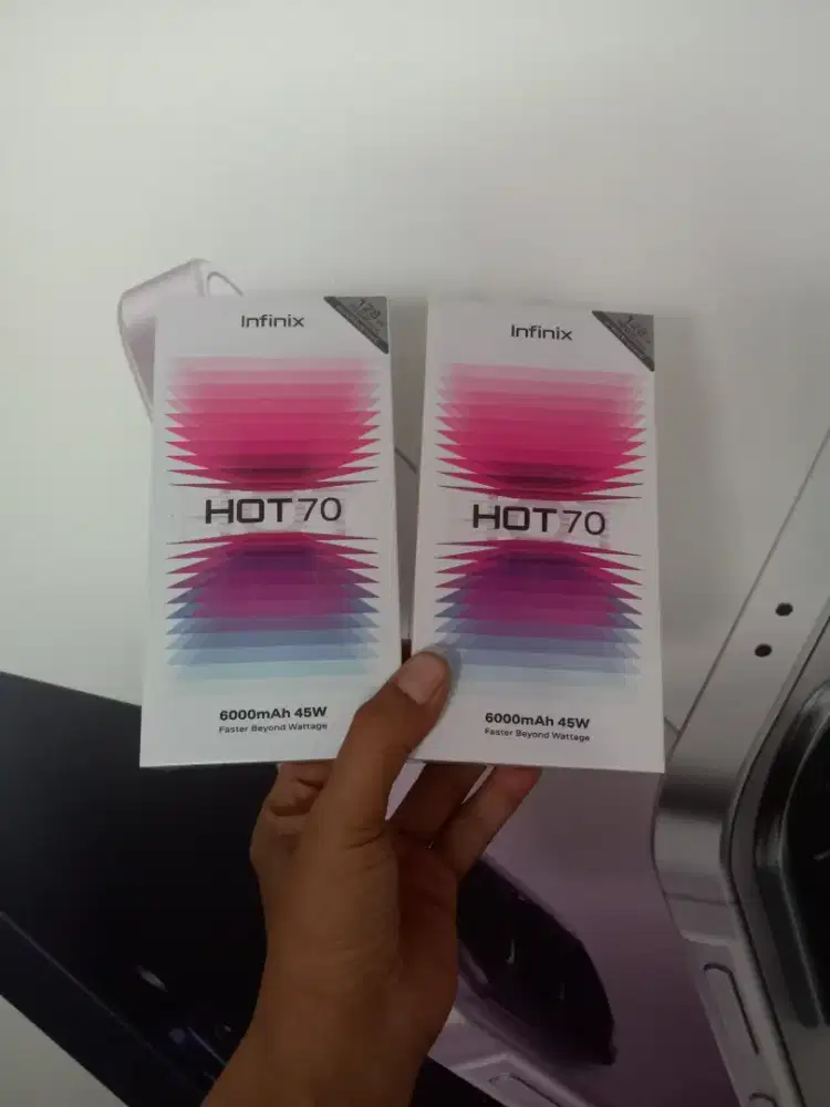 Berminat silahkan WA Infinix Hot 70 8+8/128 Garansi resmi 1thn