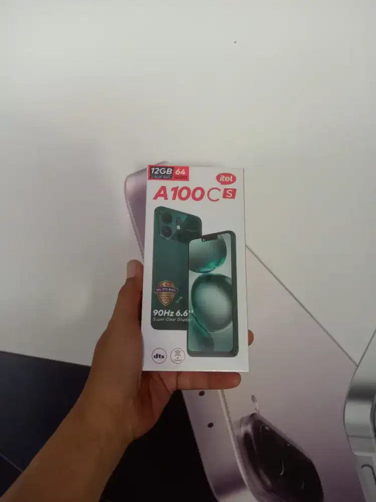 Berminat silahkan WA Itel A100cs 4+8/64 Garansi resmi 1thn