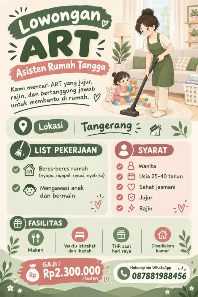 Loker art paramount curug tangerang