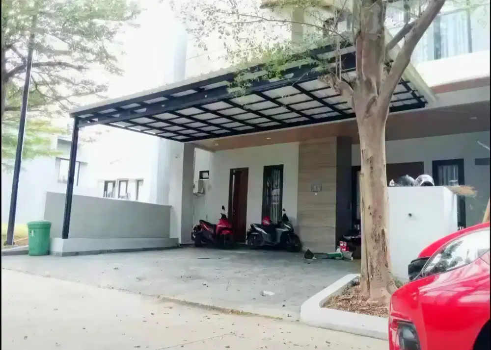 Pasang kanopi baja ringan