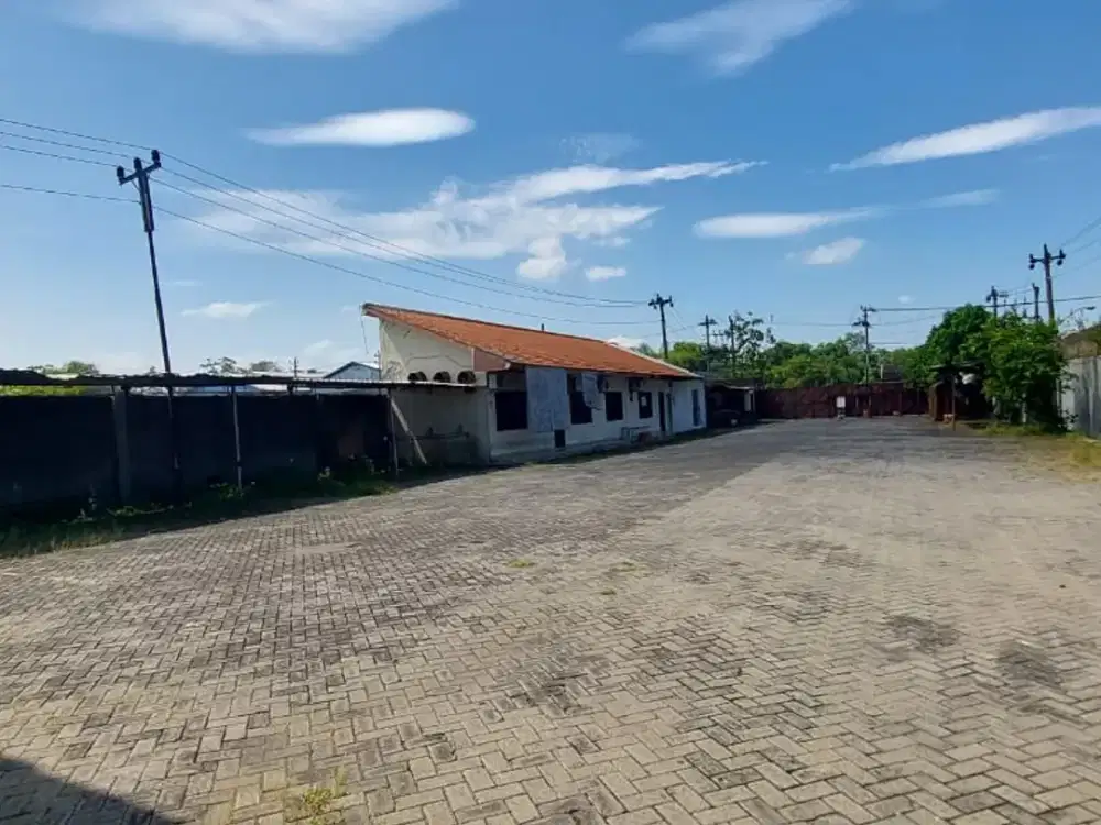 Disewakan Gudang Bulakrejo Sukoharjo, Luas Bangunan 4.236 m², Akses Kontainer, Harga 2 Miliar/Tahun