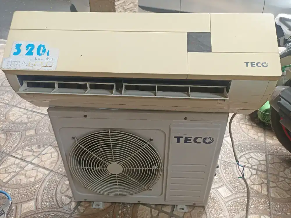 AC Bekas merk TECO, kapasitas 1/2pk