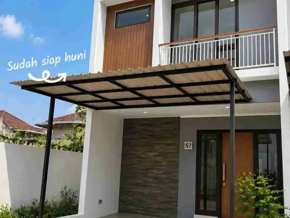 Rumah Siap Huni Dalam Cluster Bebas Banjir Lokasi Dekat BSD Tangerang