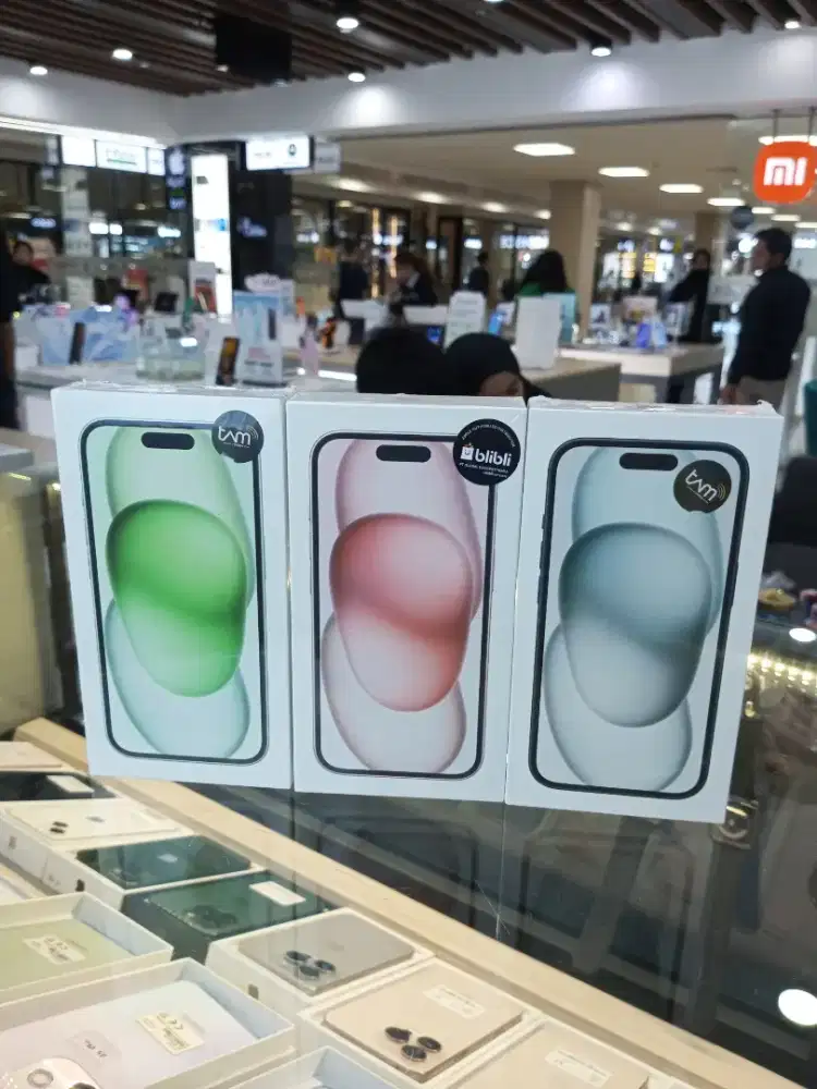 Cicilan iPhone 15 128gb garansi resmi iBox tanpa kartu kredit dan DP