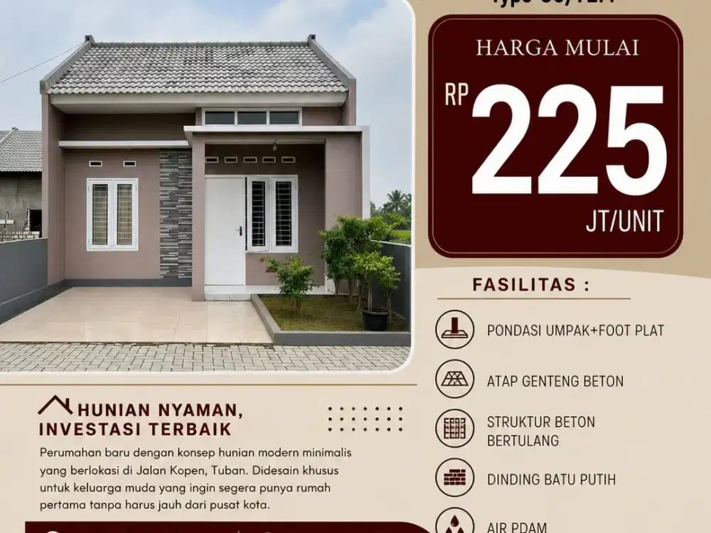 Hunian Nyaman Dan Strategis Di Perumahan Mutiara Kopen