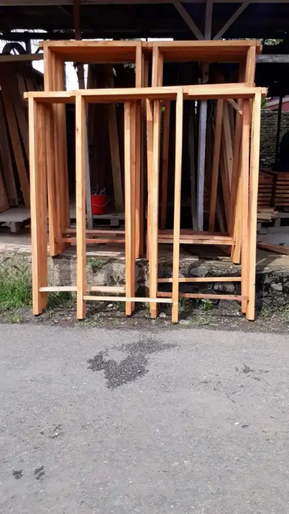 Kusen pintu mahoni jati murah