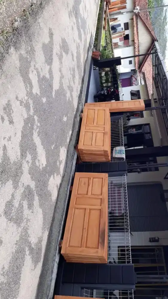 Kusen pintu mahoni jati murah