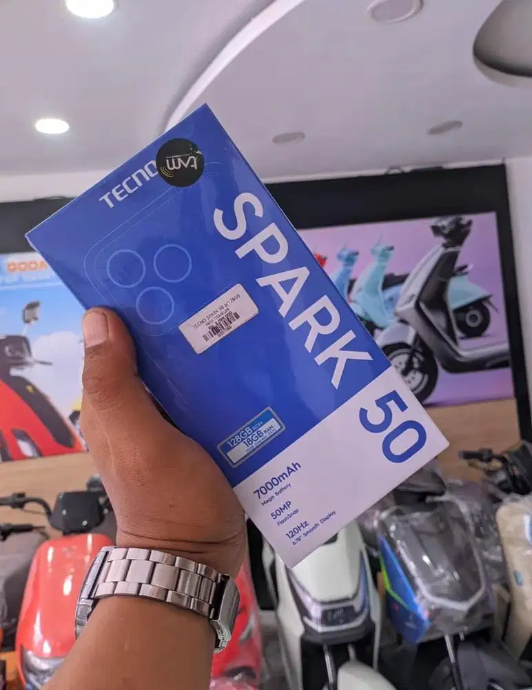 TECNO SPARK 50 warna pink ready