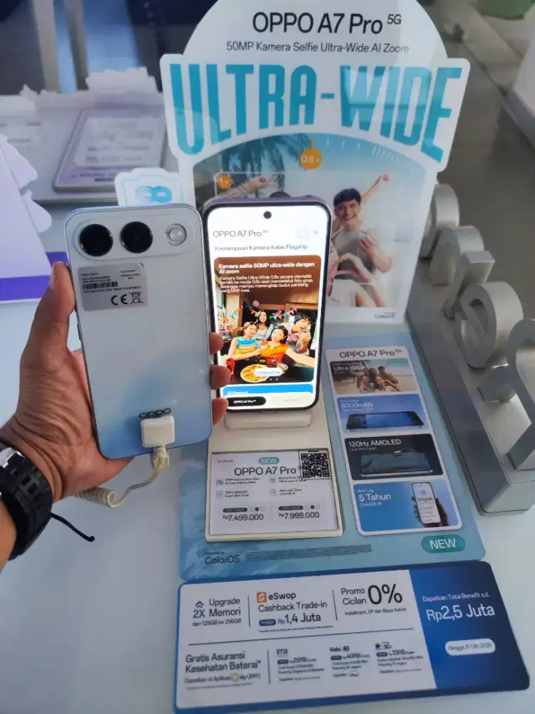 Promo Oppo A7 pro bisa Kredit & Tuker tambah