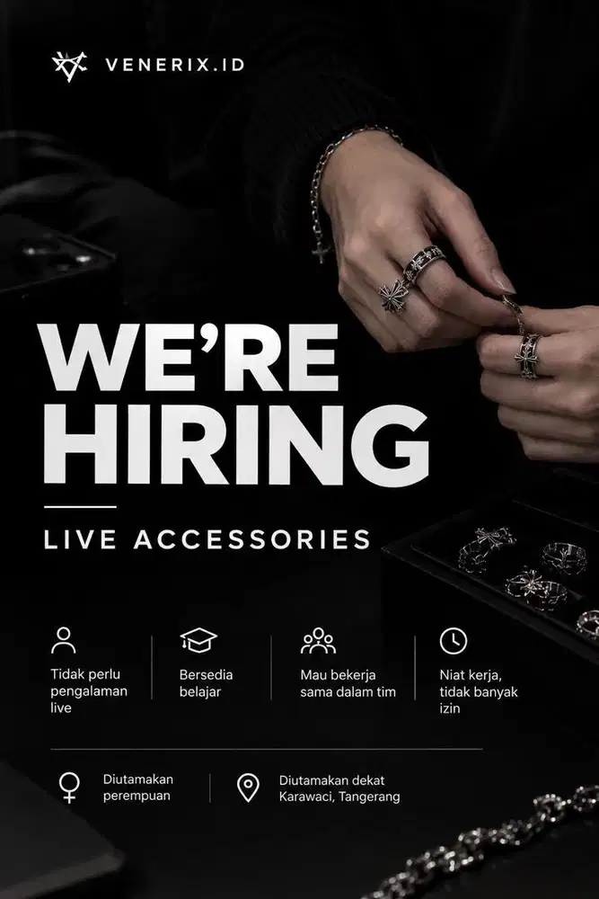 LOWONGAN KERJA HOST LIVE KARAWACI TANGERANG