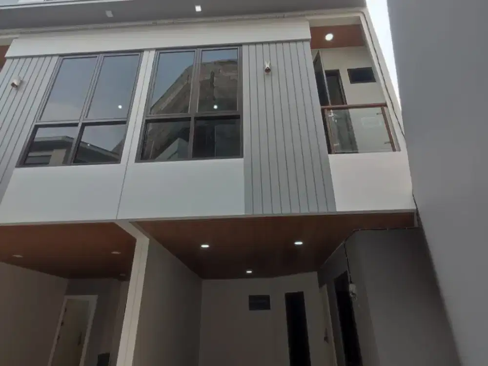 Rumah Modern Minimalis 2 Lantai di Setiabudi Jakarta pusat lokasi strategis