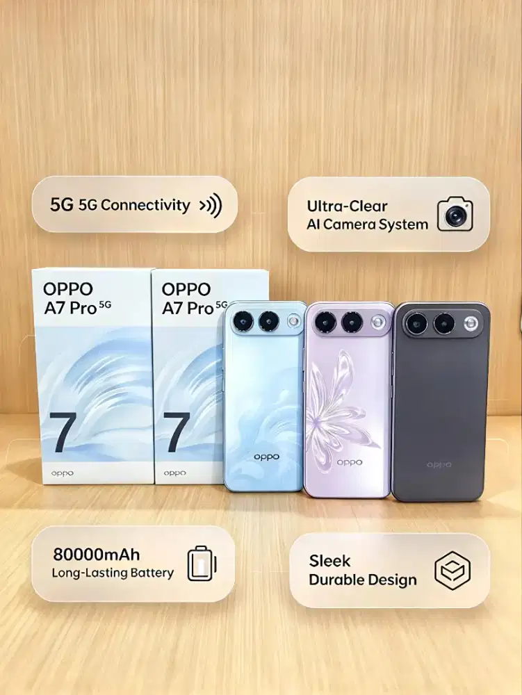 Promo Oppo A7 pro Bisa Upgrade Memori (kredit bisa 0%)