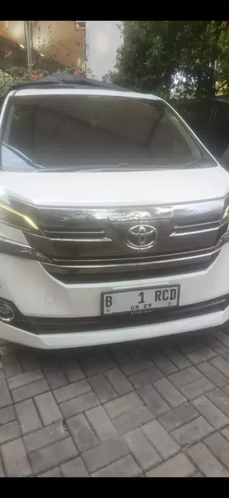 Toyota Vellfire 2017 Matic 2.5 G